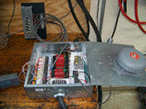 Car Top Box Assembly with alarm bell